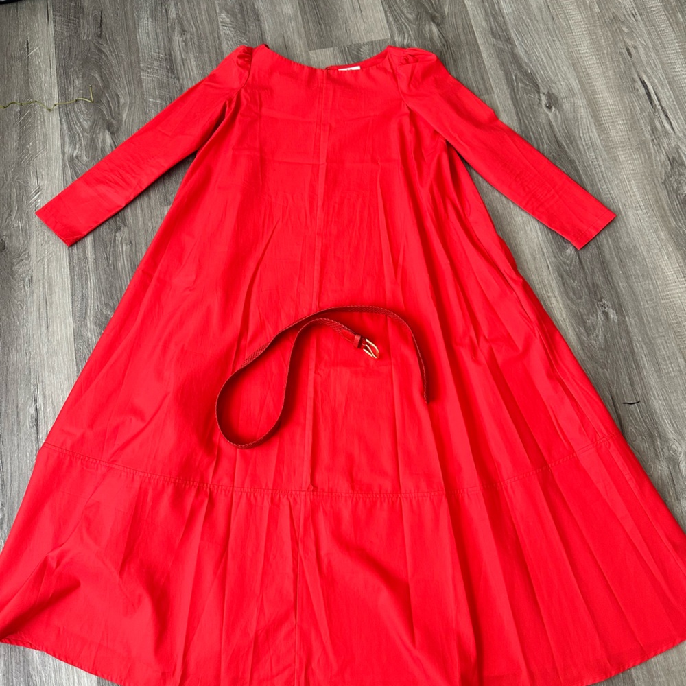 CO red dress
